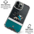 NHL San Jose Sharks Jersey iPhone 16 Pro Max Clear Case
