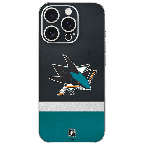 NHL San Jose Sharks Jersey iPhone 16 Pro Skin