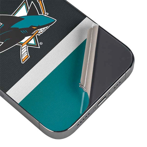 NHL San Jose Sharks Jersey iPhone 16 Pro Skin