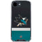 NHL San Jose Sharks Jersey iPhone 16e Clear Case