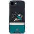 NHL San Jose Sharks Jersey iPhone 16e Clear Case