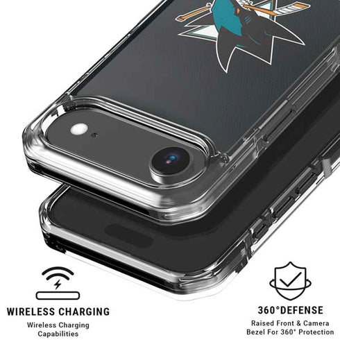 NHL San Jose Sharks Jersey iPhone 17 Air Clear Case
