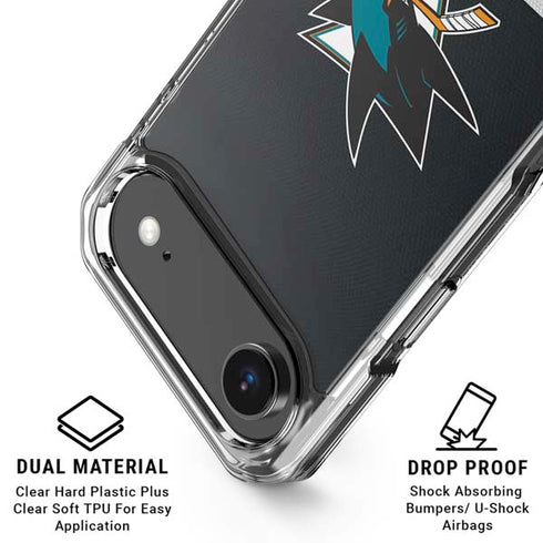 NHL San Jose Sharks Jersey iPhone 17 Air Clear Case