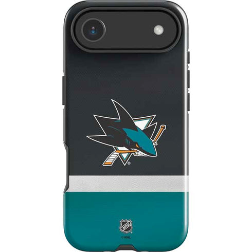NHL San Jose Sharks Jersey iPhone 17 Air Impact Case