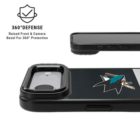 NHL San Jose Sharks Jersey iPhone 17 Air Kickstand Case