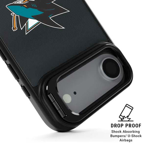 NHL San Jose Sharks Jersey iPhone 17 Air Kickstand Case