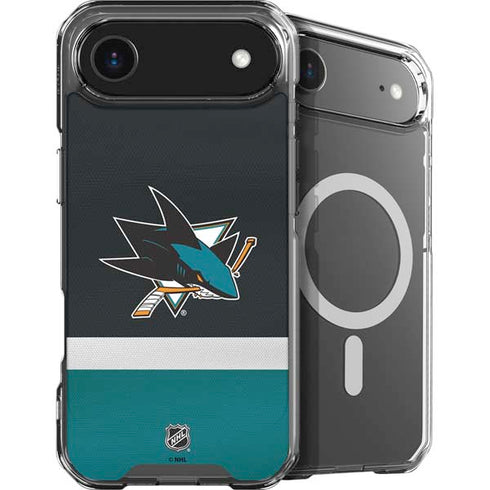 NHL San Jose Sharks Jersey iPhone 17 Air MagSafe Case