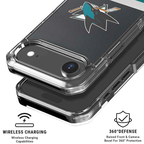 NHL San Jose Sharks Jersey iPhone 17 Air MagSafe Case