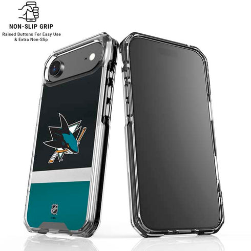NHL San Jose Sharks Jersey iPhone 17 Air MagSafe Case