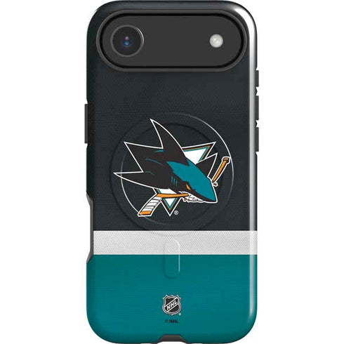 NHL San Jose Sharks Jersey iPhone 17 Air Magsafe Impact Case