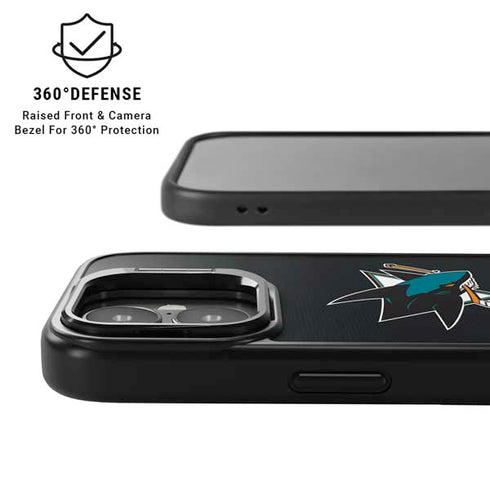 NHL San Jose Sharks Jersey iPhone 17 Kickstand Case
