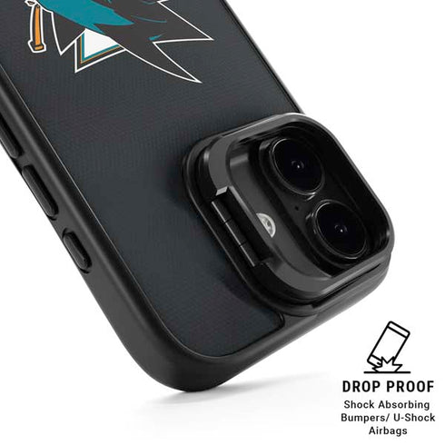 NHL San Jose Sharks Jersey iPhone 17 Kickstand Case