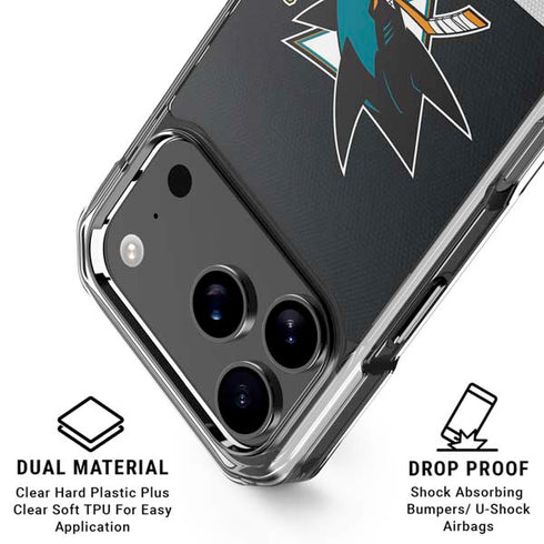 NHL San Jose Sharks Jersey iPhone 17 Pro MagSafe Case
