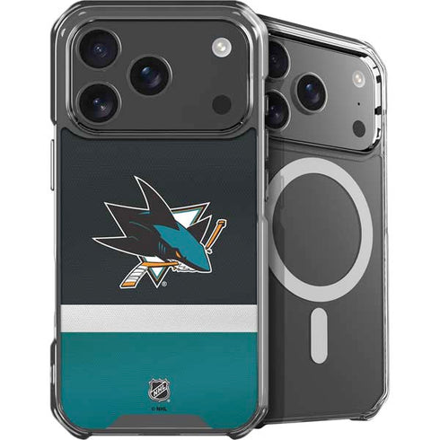 NHL San Jose Sharks Jersey iPhone 17 Pro Max MagSafe Case