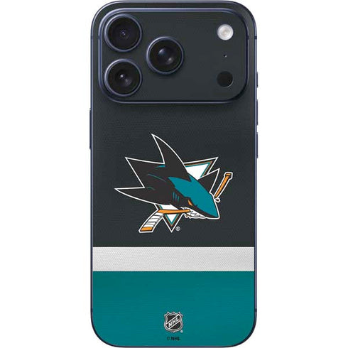 NHL San Jose Sharks Jersey iPhone 17 Pro Max Skin