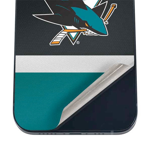 NHL San Jose Sharks Jersey iPhone 17 Pro Skin
