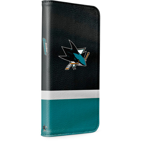 NHL San Jose Sharks Jersey iPhone 8 Folio Case