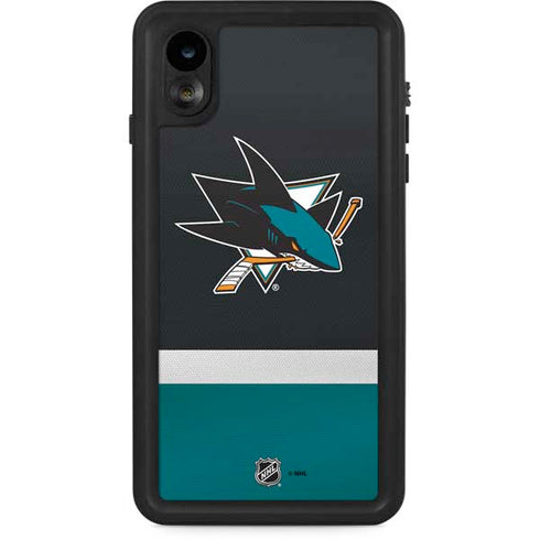 NHL San Jose Sharks Jersey iPhone Cases
