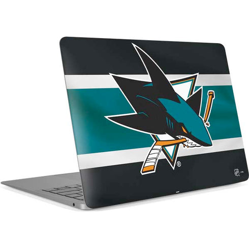 NHL San Jose Sharks Jersey Apple MacBook Air Skin