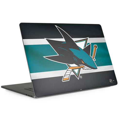 NHL San Jose Sharks Jersey MacBook Skins