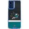 NHL San Jose Sharks Jersey Moto G 5G (2024) Clear Case