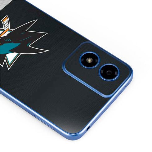 NHL San Jose Sharks Jersey Moto G Play 4G (2024) Skin