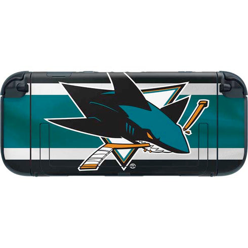 NHL San Jose Sharks Jersey Nintendo Switch 2 (2025) with Joy-Con Skin