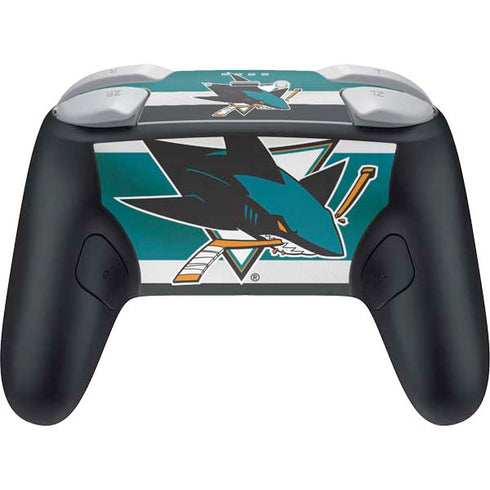 NHL San Jose Sharks Jersey Nintendo Switch 2 (2025) Pro Controller Skin