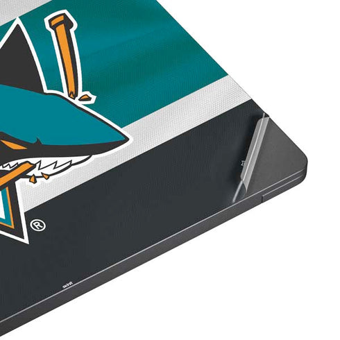 NHL San Jose Sharks Jersey Surface Laptop 7 15in Skin