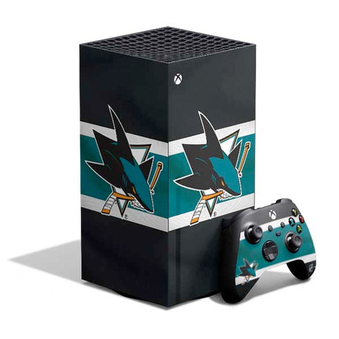 NHL San Jose Sharks Jersey XBox Series X Digital Edition Bundle Skin