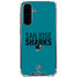 NHL San Jose Sharks Lineup Galaxy A36 5G Clear Case