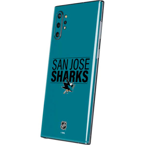 NHL San Jose Sharks Lineup Galaxy Note 10 Plus Skin