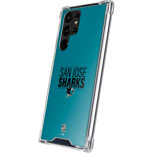 NHL San Jose Sharks Lineup Galaxy S23 Ultra Clear Case
