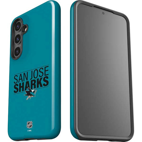 NHL San Jose Sharks Lineup Galaxy S25 Impact Case