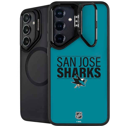 NHL San Jose Sharks Lineup Galaxy S25 Kickstand Case