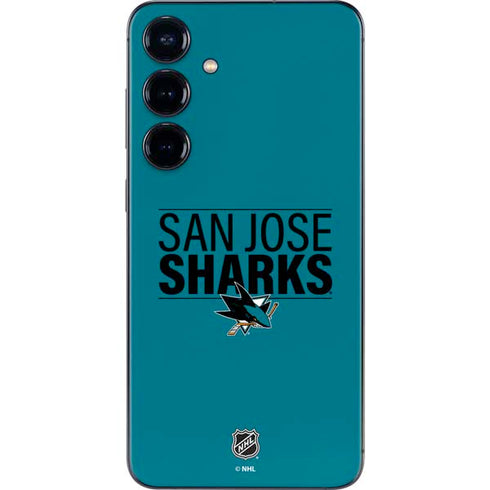 NHL San Jose Sharks Lineup Galaxy S25 Plus Skin
