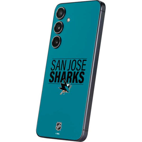 NHL San Jose Sharks Lineup Galaxy S25 Skin