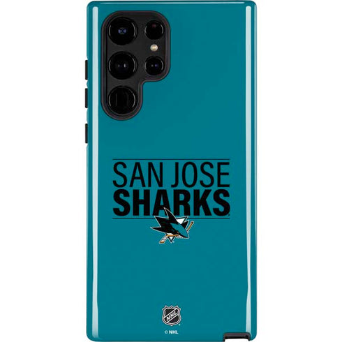 NHL San Jose Sharks Lineup Galaxy Cases