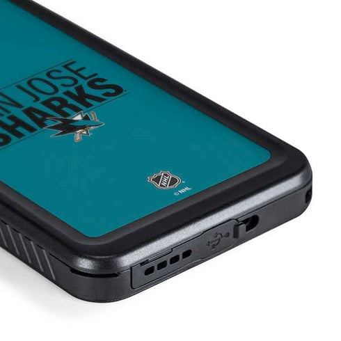 NHL San Jose Sharks Lineup Galaxy S24 Waterproof Case
