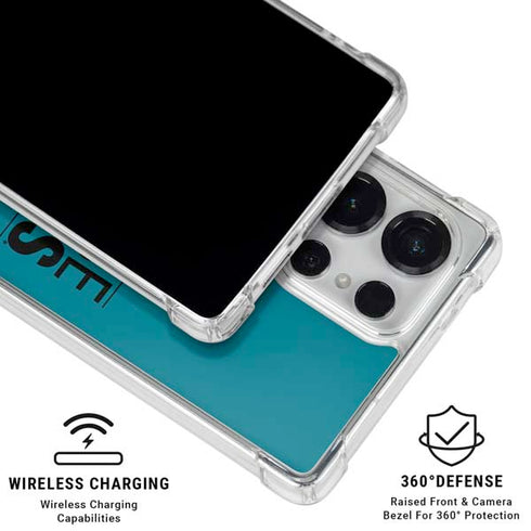 NHL San Jose Sharks Lineup Galaxy S25 Ultra Clear Case