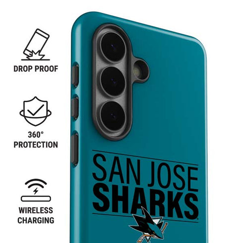 NHL San Jose Sharks Lineup Galaxy S26 Impact Case
