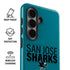 NHL San Jose Sharks Lineup Galaxy S26 Plus Impact Case