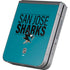 NHL San Jose Sharks Lineup Galaxy Z Flip6 Skin