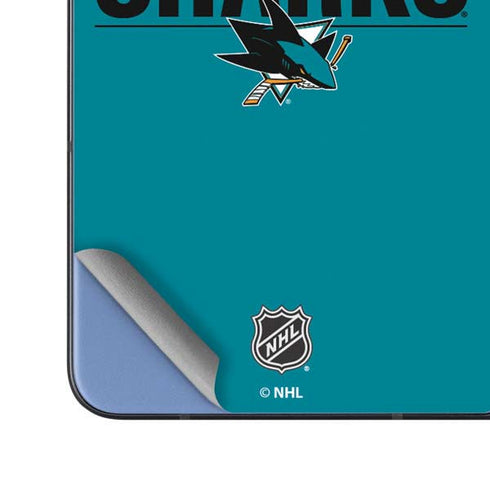 NHL San Jose Sharks Lineup Galaxy Z Fold5 5G Skin