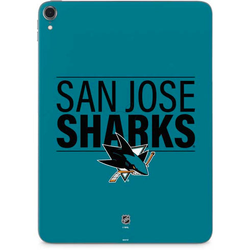 NHL San Jose Sharks Lineup Apple iPad Pro Skin