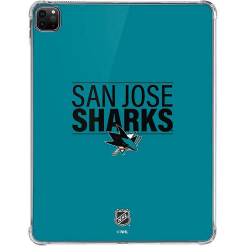 NHL San Jose Sharks Lineup iPad Pro 11in (2024) Clear Case