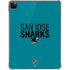 NHL San Jose Sharks Lineup iPad Pro 11in (2024) Clear Case