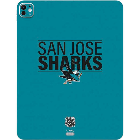 NHL San Jose Sharks Lineup iPad Pro 13in M4 (2024) Skin