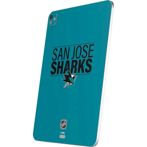 NHL San Jose Sharks Lineup iPad Pro 13in M4 (2024) Skin