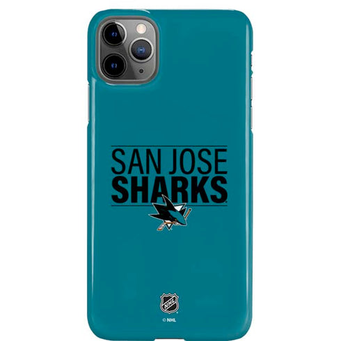 NHL San Jose Sharks Lineup iPhone Cases